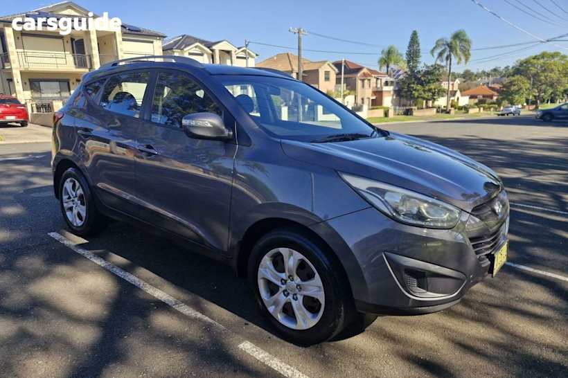 Grey 2014 Hyundai IX35 Wagon Active (fwd)