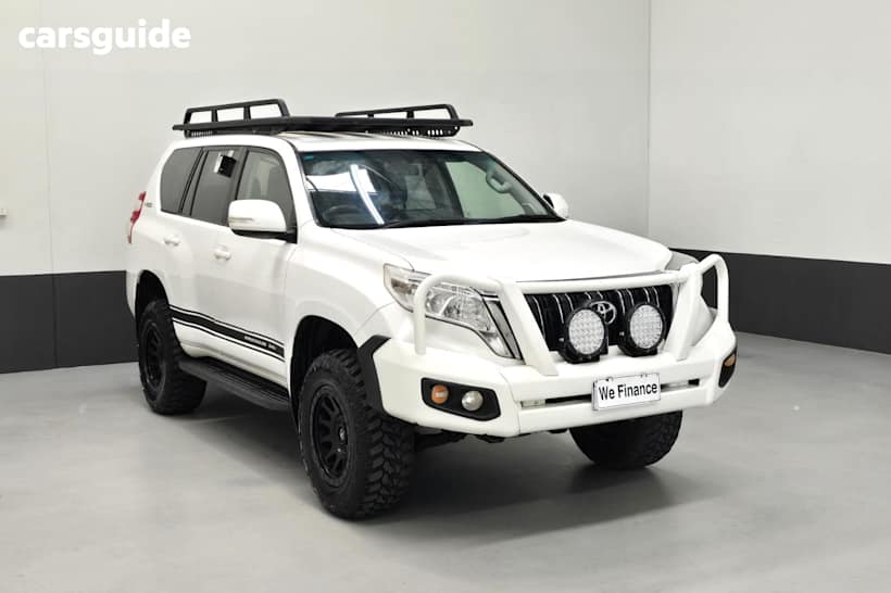 White 2016 Toyota Landcruiser Prado Wagon Kakadu (4X4)