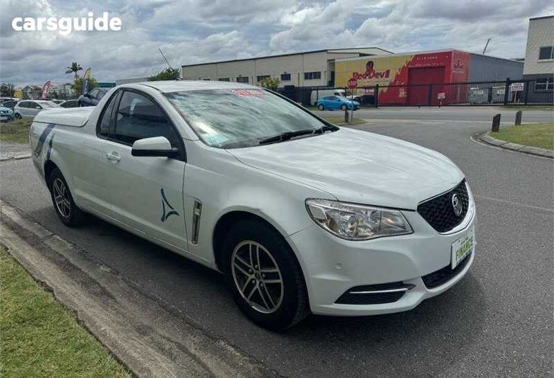 White 2013 Holden UTE Utility