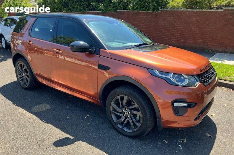 Orange 2019 Land Rover Discovery Sport Wagon TD4 (110KW) SE AWD