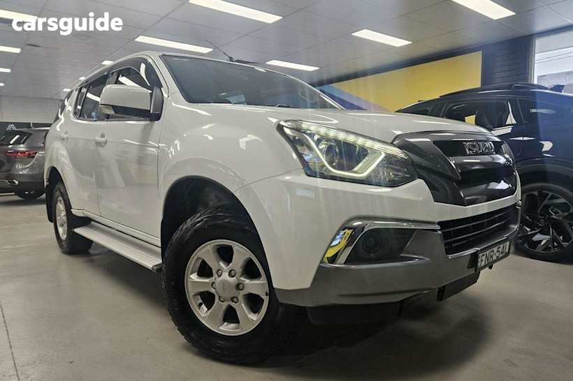 White 2018 Isuzu MU-X Wagon LS-M (4X2)