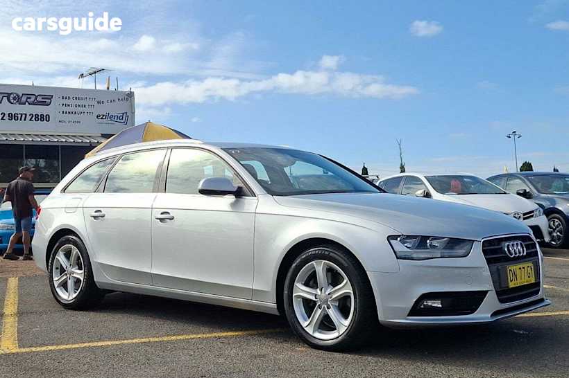 Silver 2013 Audi A4 Wagon 1.8 Tfsi Avant