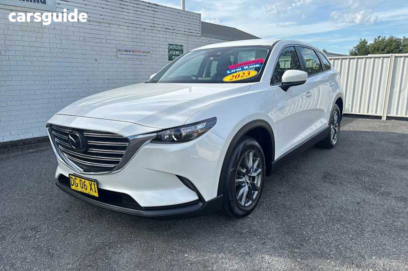 White 2023 Mazda CX-9 Wagon Sport (fwd)