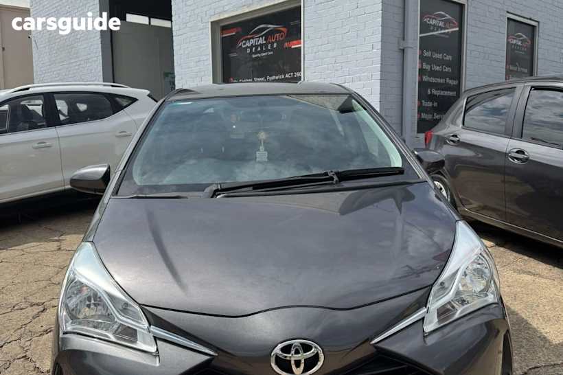Grey 2017 Toyota Yaris Hatchback Ascent