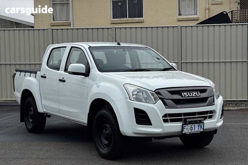 White 2017 Isuzu D-MAX Cab Chassis SX HI-Ride (4X2)