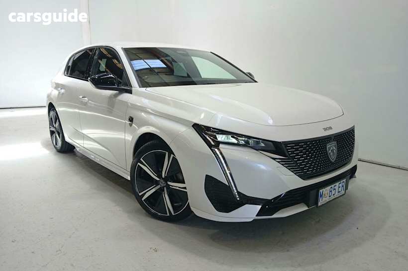 White 2023 Peugeot 308 Hatchback GT