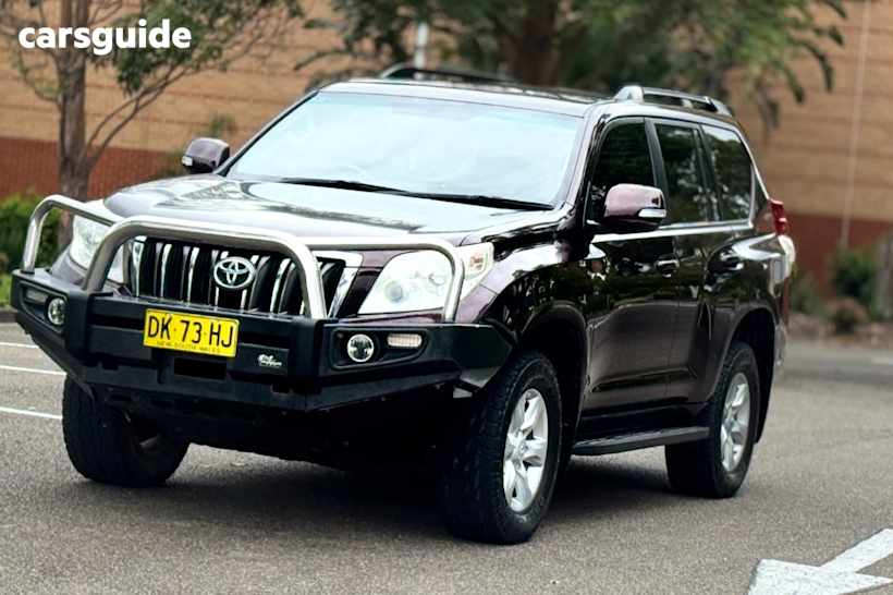 Purple 2013 Toyota Landcruiser Prado Wagon GXL (4X4)