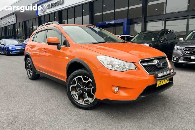 Orange 2013 Subaru XV Wagon 2.0I