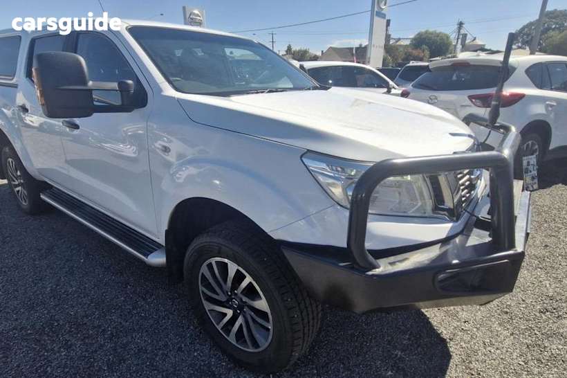 White 2017 Nissan Navara Dual Cab Utility SL (4X4)