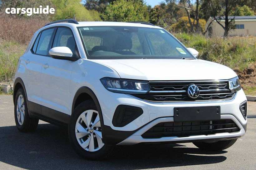 White 2024 Volkswagen T-Cross Wagon 85TFI Life
