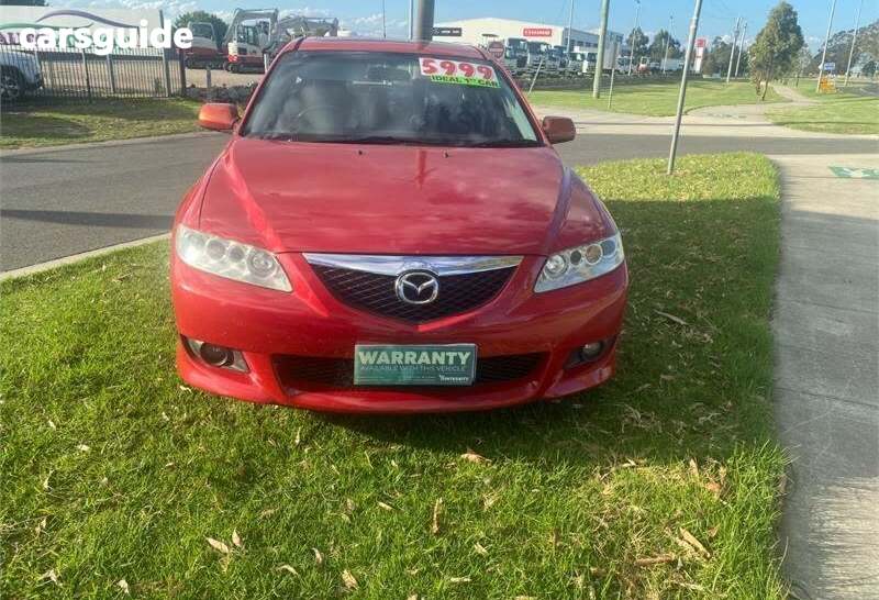 Red 2005 Mazda 6 Hatchback Luxury Sports