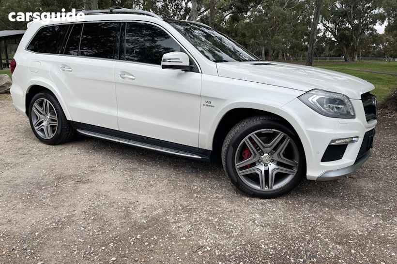 White 2013 Mercedes-Benz GL63 Wagon AMG