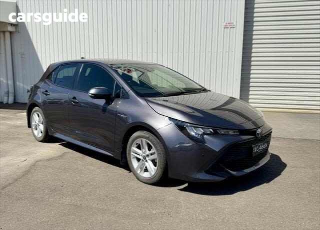 Grey 2021 Toyota Corolla Hatchback Ascent Sport Hybrid