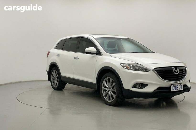 White 2015 Mazda CX-9 Wagon Luxury (fwd)