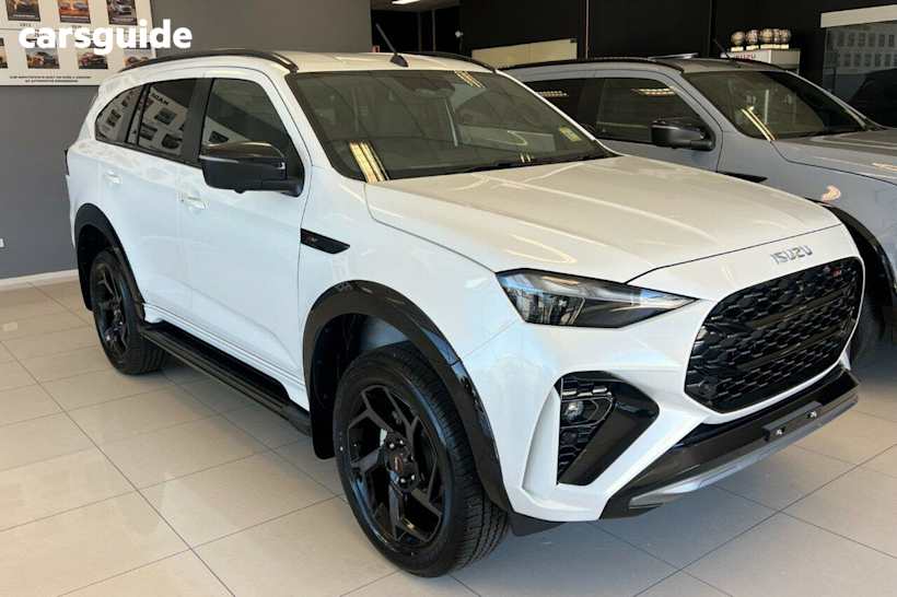 White 2025 Isuzu MU-X SUV X-Terrain