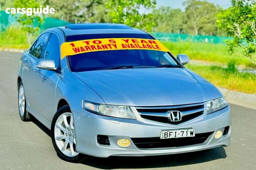 Silver 2008 Honda Accord Euro Sedan Luxury Navi