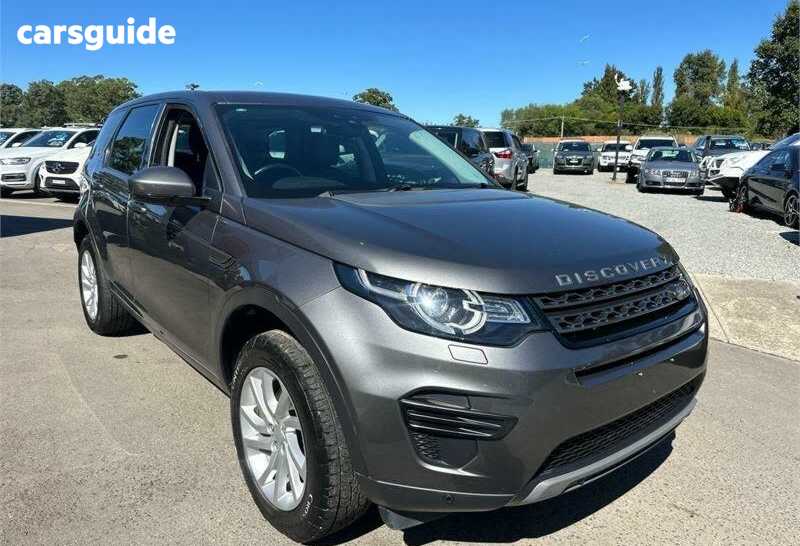 Grey 2016 Land Rover Discovery Sport Wagon TD4 180 HSE 5 Seat