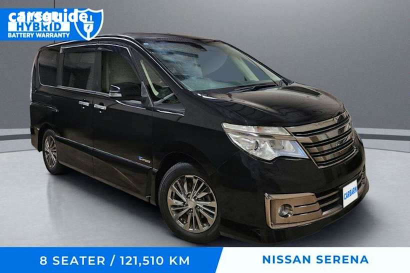 Black 2014 Nissan Serena Commercial Highway Star S-Hybrid