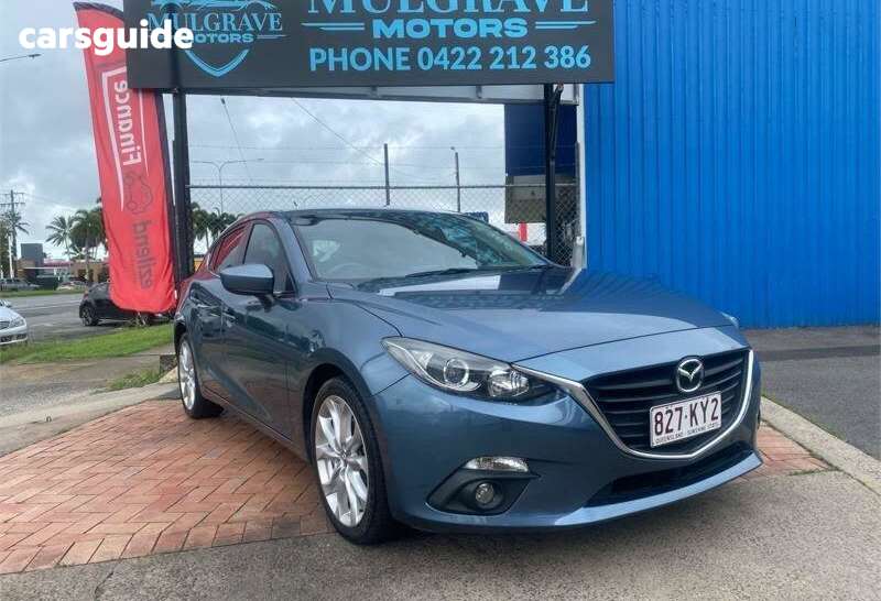 Blue 2015 Mazda 3 Hatchback SP25
