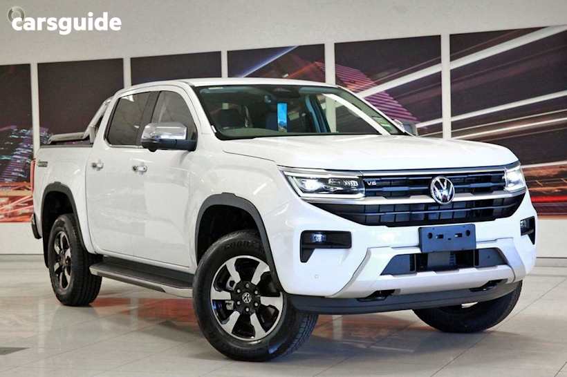 White 2024 Volkswagen Amarok Dual Cab Utility Style TDI600 4Motion