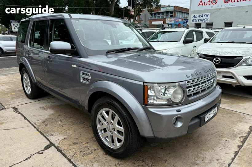 Silver 2011 Land Rover Discovery 4 Wagon 2.7 TDV6