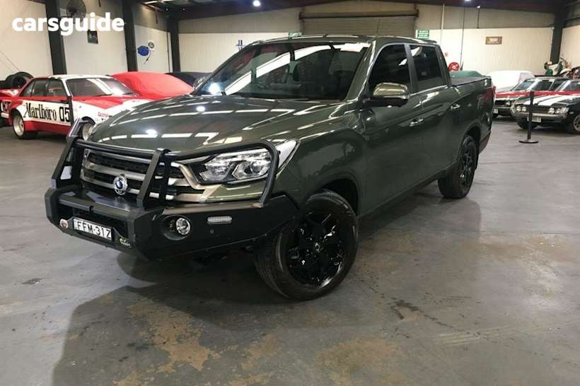 Green 2023 Ssangyong Musso Crew Cab Pickup Ultimate LUX