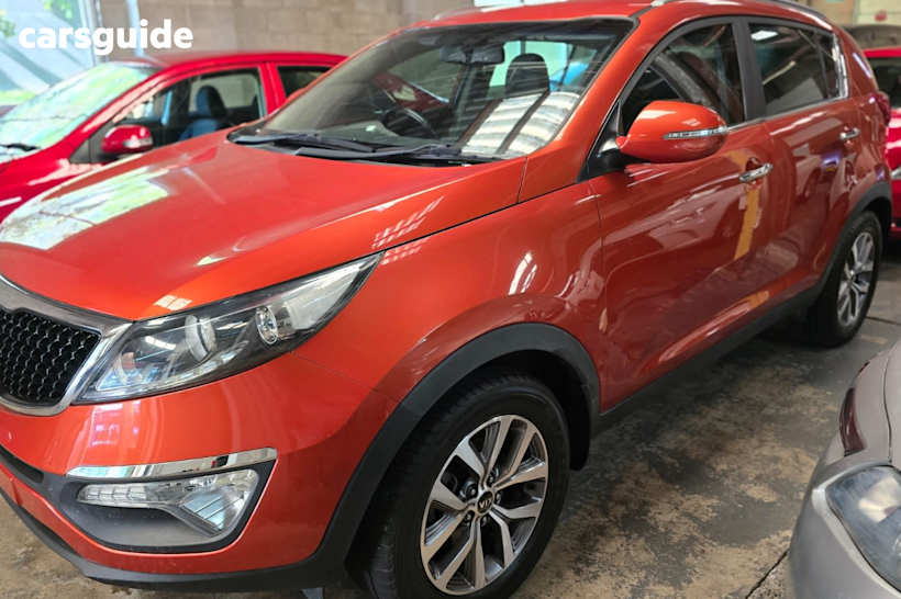 Orange 2014 Kia Sportage Wagon SI Premium (fwd)