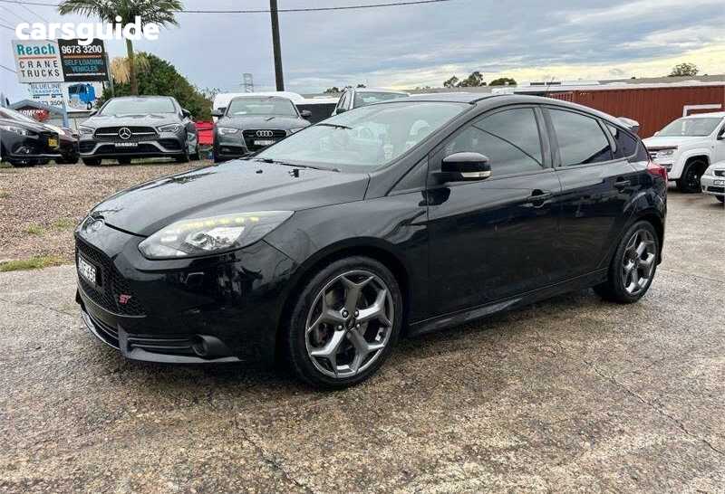 Black 2012 Ford Focus Hatchback ST