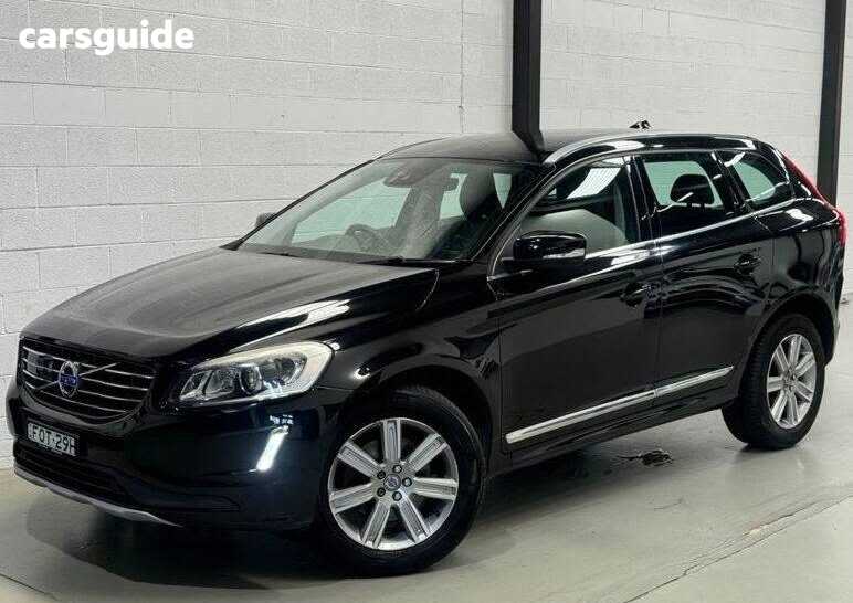 Black 2016 Volvo XC60 Wagon D4 Luxury