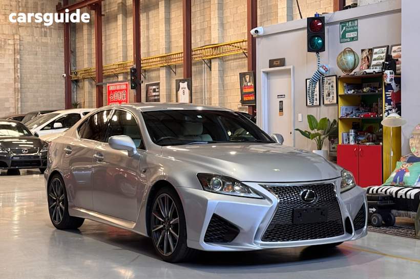 Silver 2008 Lexus IS F Sedan