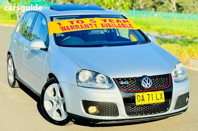 Silver 2008 Volkswagen Golf Hatchback GTI