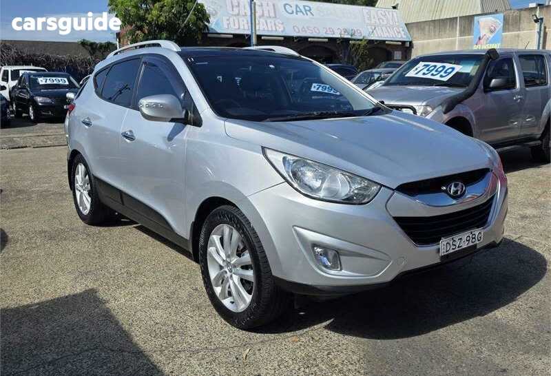 Silver 2012 Hyundai IX35 Wagon Highlander (awd)