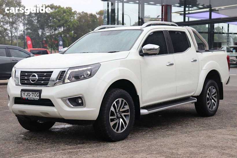 White 2020 Nissan Navara Dual Cab Pick-up ST-X (4X4) (leather Trim)