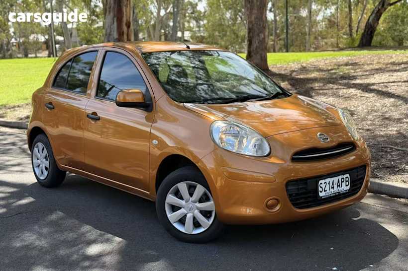 Gold 2012 Nissan Micra Hatchback ST
