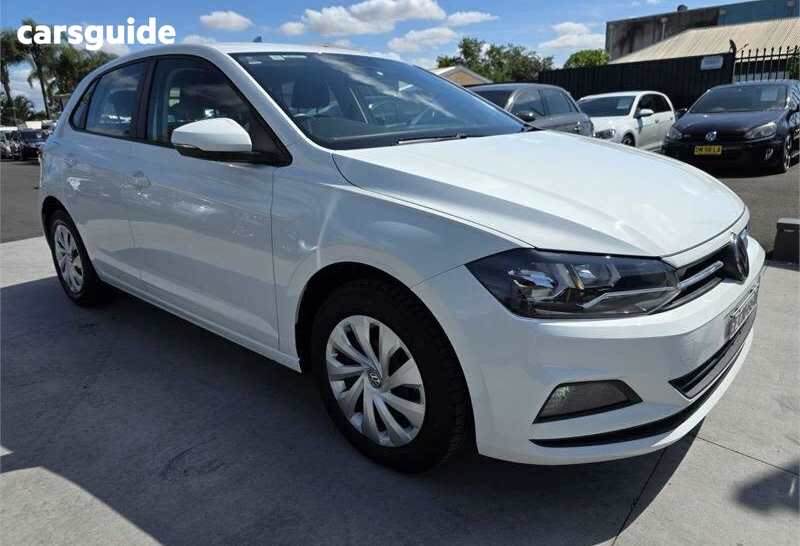White 2019 Volkswagen Polo Hatchback 70 TSI Trendline