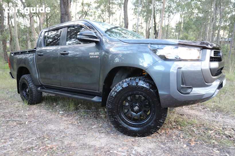 Grey 2022 Toyota Hilux Double Cab Pick Up SR (4X4)