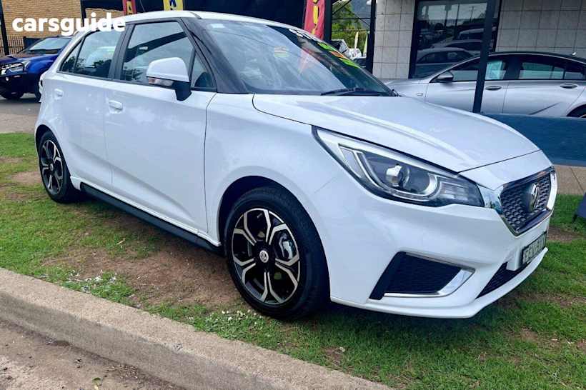 White 2023 MG MG3 Auto Hatchback Excite (with Navigation)