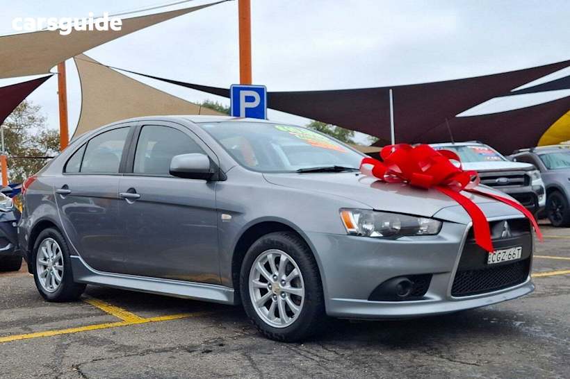 Grey 2012 Mitsubishi Lancer Sedan ES