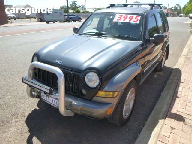 Black 2006 Jeep Cherokee Wagon Sport (4X4)