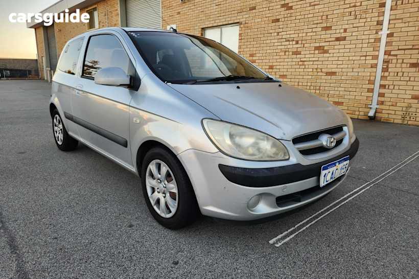 Silver 2005 Hyundai Getz Hatchback 1.6