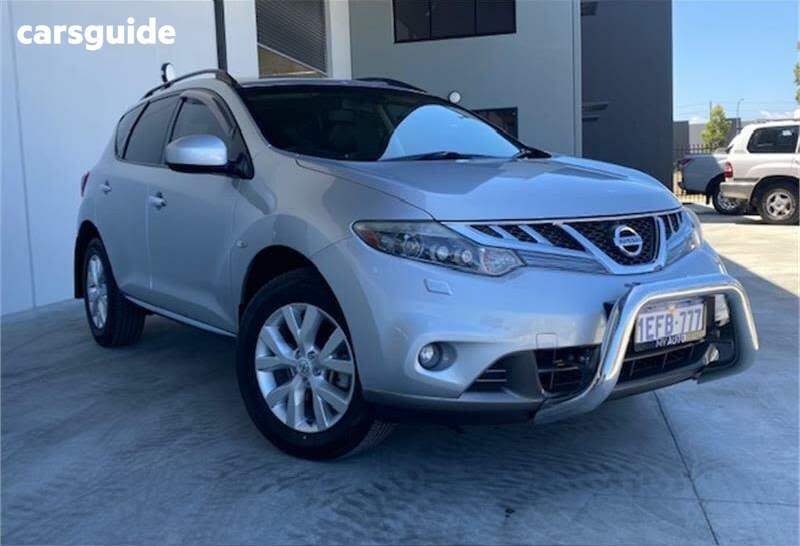 Silver 2012 Nissan Murano Wagon ST