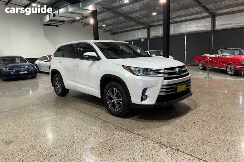 White 2019 Toyota Kluger Wagon GX (4X2)