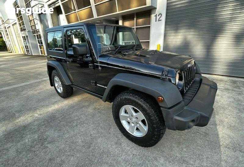 Black 2008 Jeep Wrangler Softtop Rubicon (4X4)
