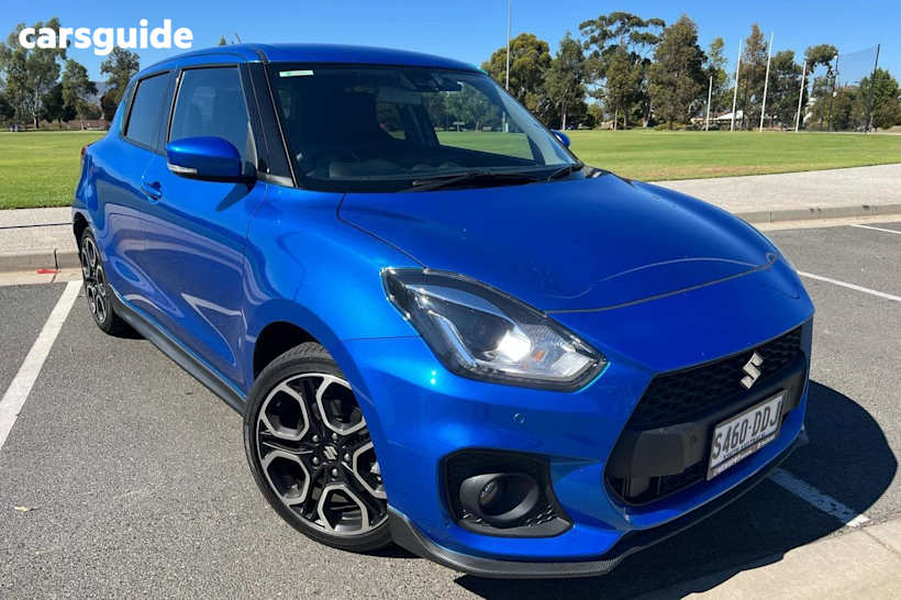 Blue 2024 Suzuki Swift Hatchback Sport Turbo