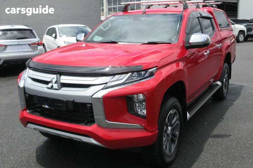 Red 2021 Mitsubishi Triton Double Cab Pick Up GLS (4X4)