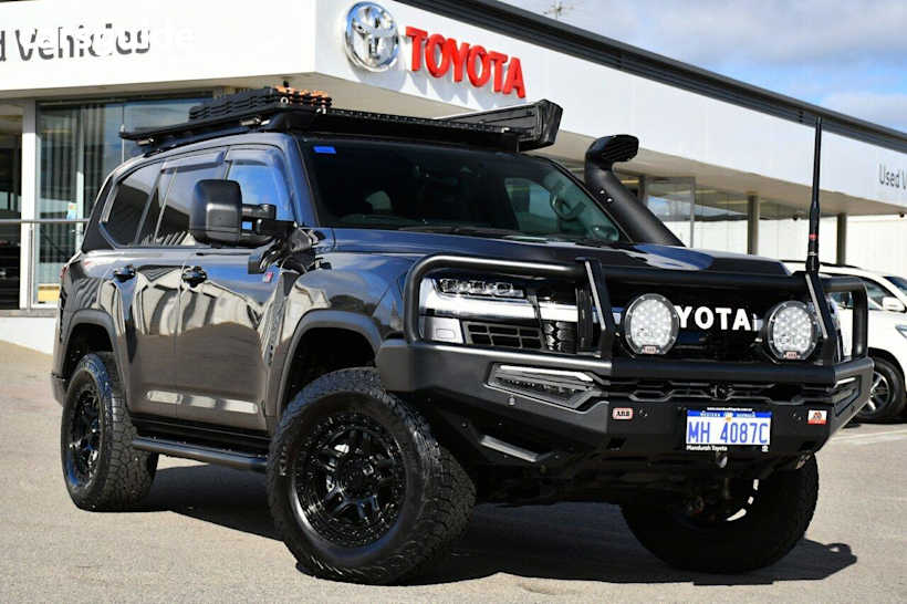 Grey 2022 Toyota Landcruiser Wagon LC300 GR-S (4X4)