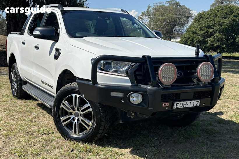 White 2021 Ford Ranger Double Cab Pick Up Wildtrak 3.2 (4X4)