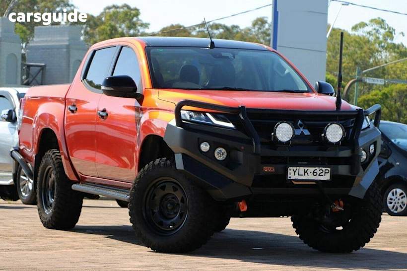Orange 2022 Mitsubishi Triton Double Cab Pick Up GSR (4X4)