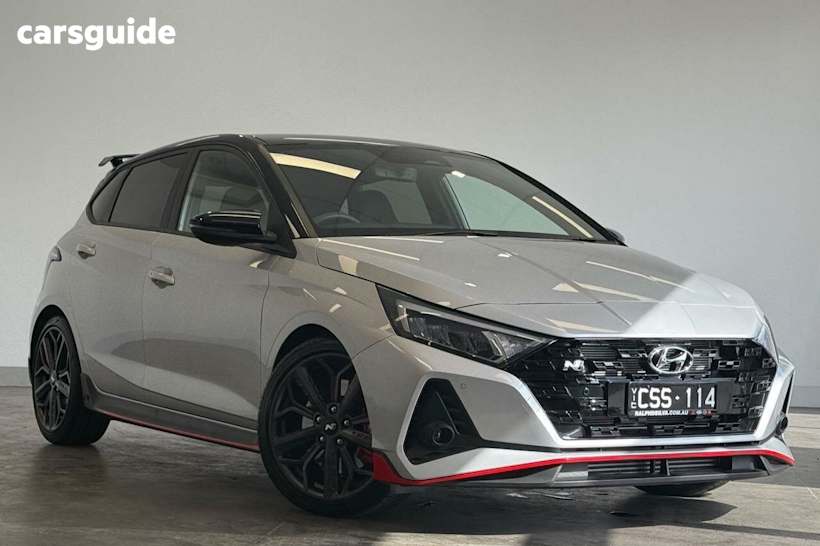 Silver 2023 Hyundai I20 Hatchback N