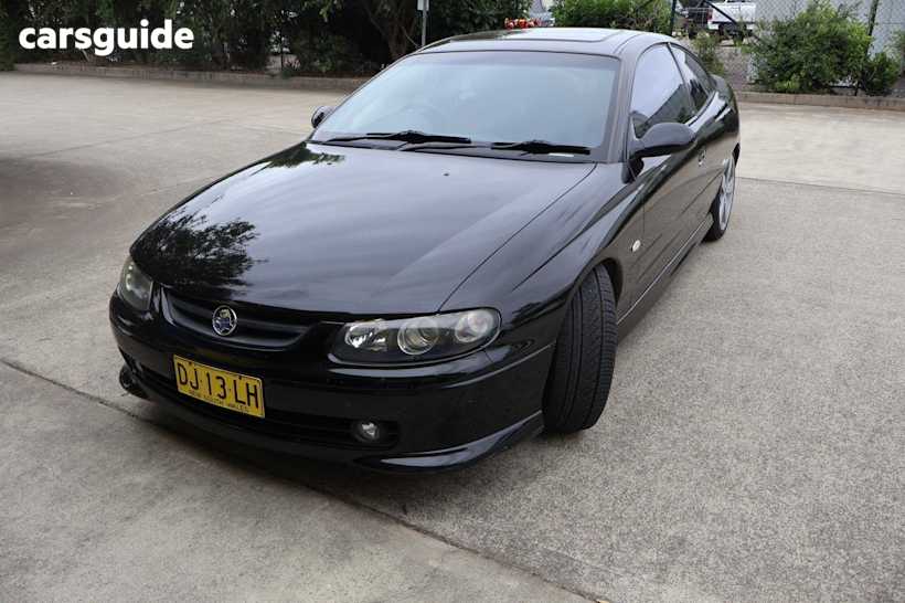 Black 2003 Holden Monaro Coupe CV8